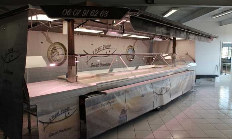 Remorques magasin de poissonnier coquillage ostréiculteur à Gigean - Pro-étal